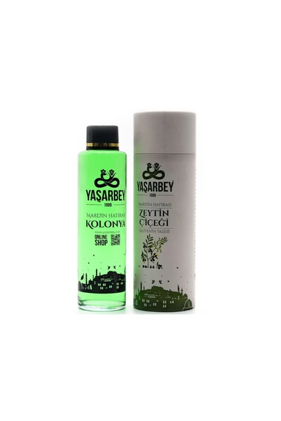 Yaşarbey Mardin Özel Zeytin Çiçeği Kolonyası 250 ml (HEDİYELİK KUTU)