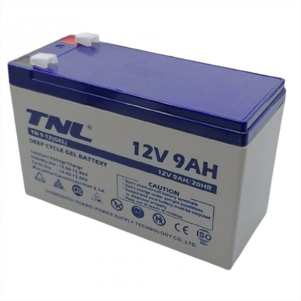 TNL 12V 9Ah JEL TİP AKÜ - 3