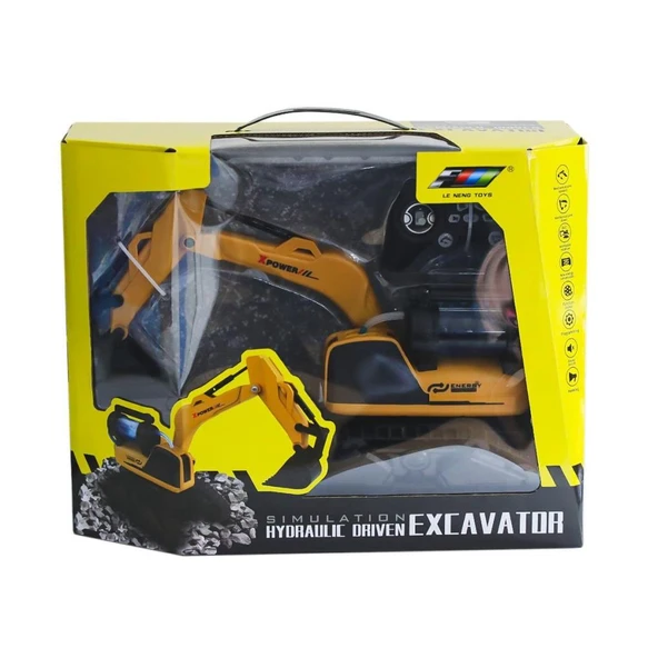 F2  Kumandalı Şarjlı Dozer -Canem Oyuncak - 2