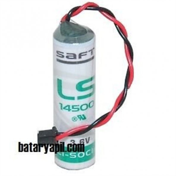 Mitsubishi Melservo Batarya için SAFT Lityum Pil