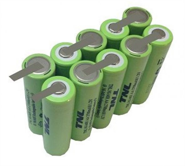 TNL 12v 2700mAH Ni-MH 10lu Grup AA Kalem Şarjlı Pil