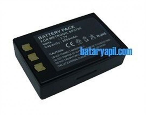 Metrologic SP5700 Optimus PDA Uyumlu 1800mAH El Terminal Pili