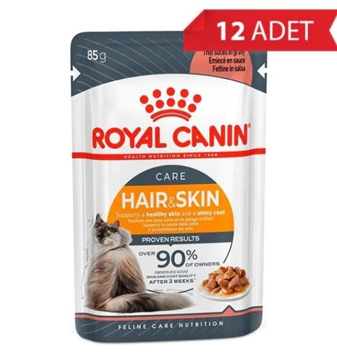 Royal Canin Intense Beauty Sos İçinde Yetişkin Kedi Konservesi 85gr (12 Adet)