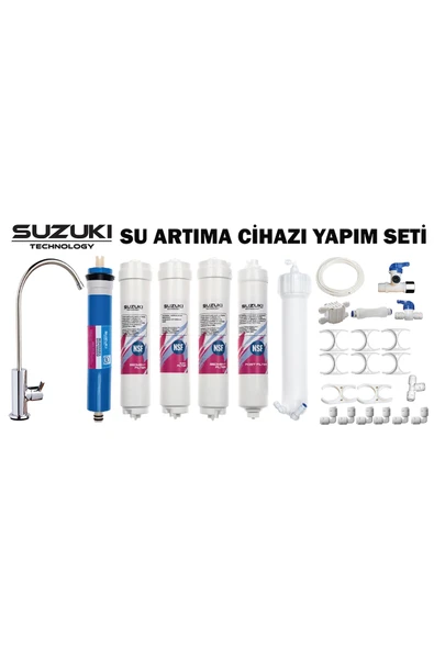 Su Arıtma Cihazı Yapım Seti (su Arıtma Cihazını Kendin Yap !!) ürün görseli