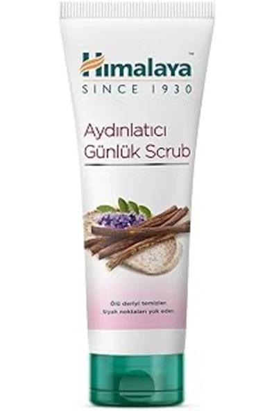 Himalaya Since 1930 Aydınlatıcı Yüz Temizleyici Scrub, Peeling Etkili, Meyan Kökü, Kayısı, Parabens