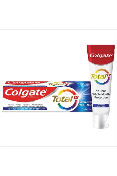 Total Gelişmiş Beyazlık Beyazlatıcı Diş Macunu 75 ml