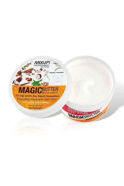 - Magic Butter 12 Yağ Etkili Onarıcı Ve Yapılandırıcı Durulanmayan Saç Bakımı 250 Ml
