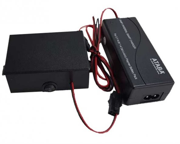 Arvento Araç Takip Sistemi için 11.1v 3400mah Batarya + Şarj Cihazı - 2