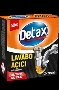 DETAX LAVABO AÇICI TOZ 2x50gr