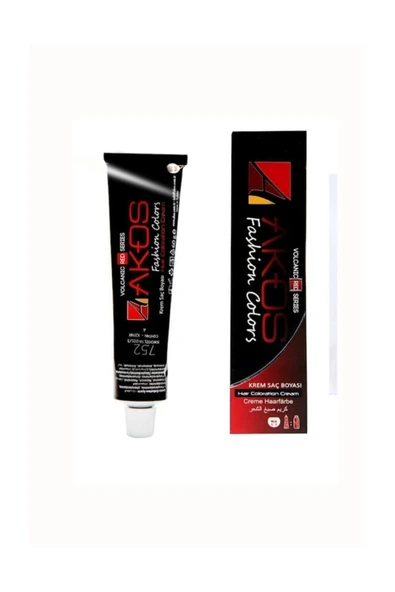 AKOS Kadın Saç Boyası Havuç Kızılı 60 ml Boya No 7.50 ürün görseli 1