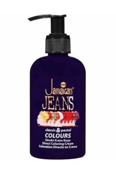 Jamaican Jean's Color Su Bazlı Saç Boyası 250 ml Mor