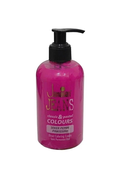 Jamaican Jean's Jamaican Jeans Color Su Bazlı Saç Boyası 250 ml Şeker Pembe
