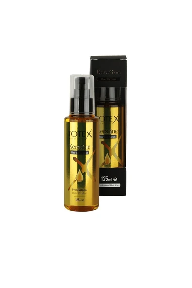 TOTEX Saç Onarıcı Serum & Yağ | Yıpranmış Saç Bakımı | Saç Parlatıcı | Keratin 125 ml