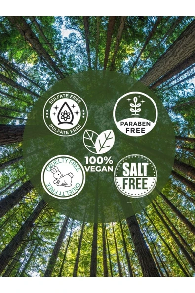 ELLESTY Vegan Sülfatsız Tuzsuz Parabensiz Şampuan 900 ml - Resim 7