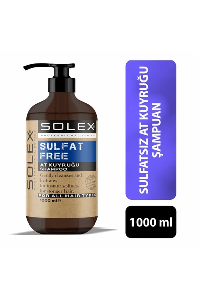 Solex Sülfatsız Professıonal Serıes At Kuyruğu Özlü Şampuan 1.000 ml