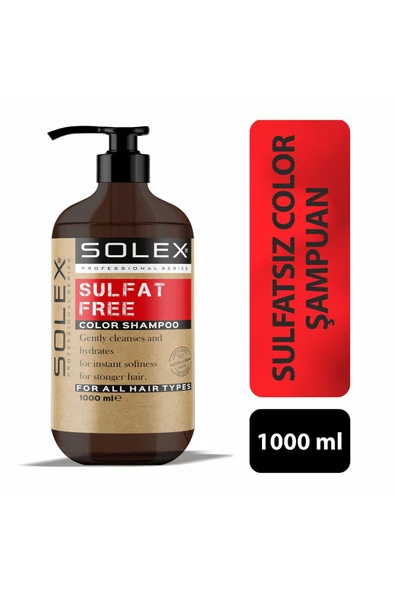 Solex Sülfatsız Professıonal Serıes Renk Koruyucu Şampuan 1.000 ml