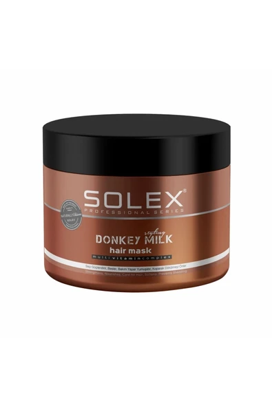 Solex Profesyonel Series Donkey Milk Saç Maskesi 500 Ml