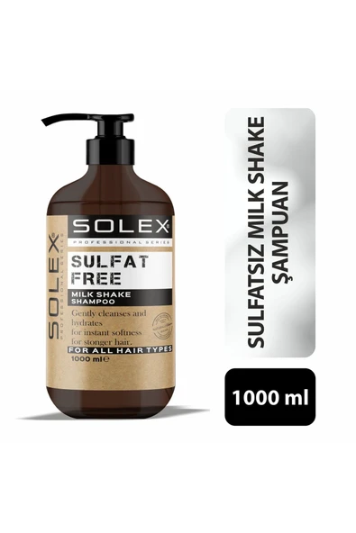 Solex Sülfatsız Professıonal Serıes Keçi Sütü Özlü Şampuan 1.000 Ml