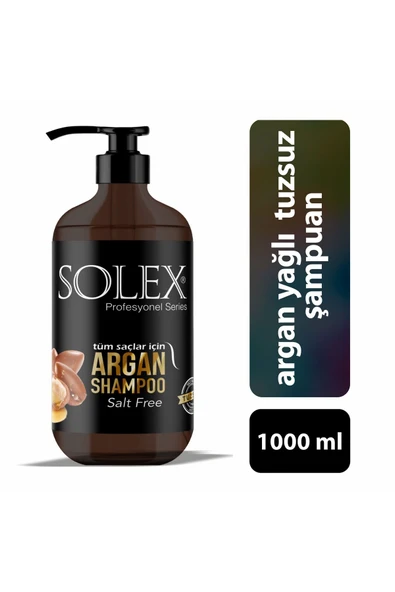 Solex Tuzsuz Professıonal Serıes Argan Yağı Özlü Şampuan 1.000 ml