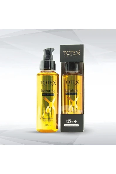 TOTEX Saç Onarıcı Serum & Yağ | Yıpranmış Saç Bakımı | Saç Parlatıcı | Keratin 125 ml - 2