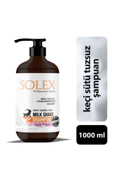 Solex Tuzsuz Professıonal Serıes Milk Shake (Keçi Sütlü) Şampuan 1.000 ml