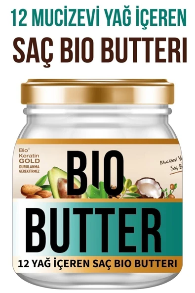 Bio Keratin Gold Bio Butter Saç Bakım Yağı 210 Ml - Resim 2