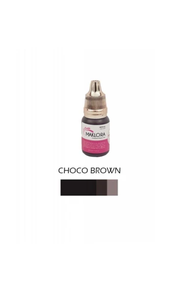 Maklora Kalıcı Makyaj Boyası Choco Brown Mkl-03 12 Ml