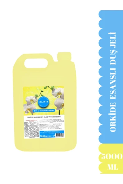 ELLESTY Orkide Duş Jeli 5 Litre - Resim 2