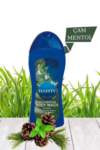 ELLESTY Çam Ve Mentol Erkek Duş Jeli 400 Ml - Resim 5