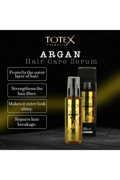 TOTEX Saç Bakım Argan Serumu 125 ml - Resim 4