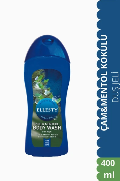ELLESTY Çam Ve Mentol Erkek Duş Jeli 400 Ml