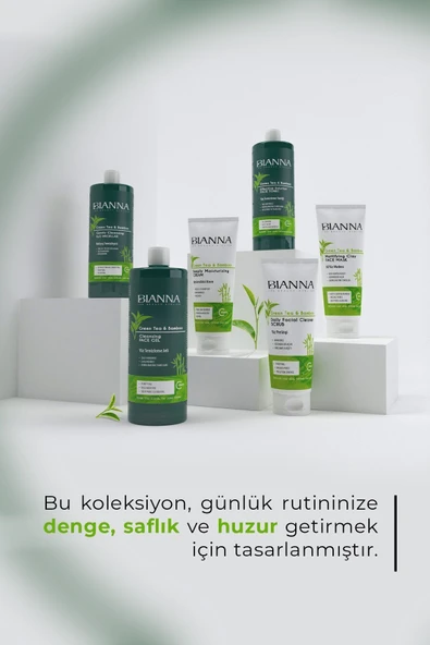 Bianna Tonik C Vitaminli Bambulu ve Yeşil Çaylı Yüz Temizleme Toniği - 400ml - 6