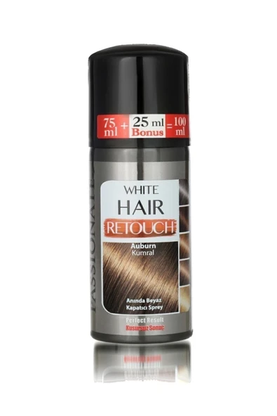 Passionate Beyaz Kapatıcı Sprey Kumral 100 ml 8691228240044