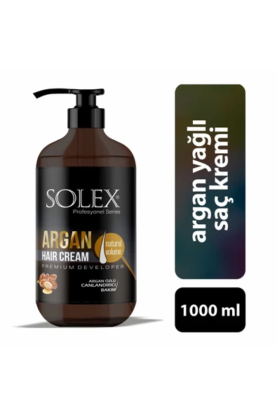 Solex Profesyonel Series Argan Yağlı Saç Kremi 1.000 Ml