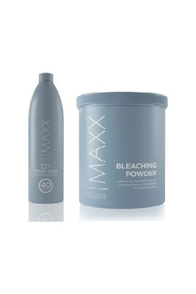 MAXX DELUXE Oryal 2000 Gr Oksidan 40 Volum 1000 Ml