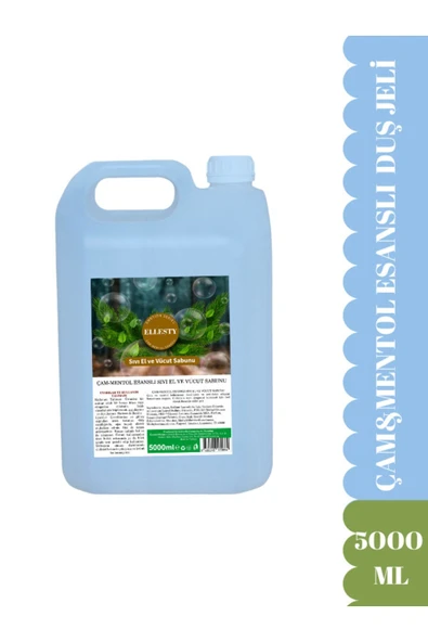 ELLESTY Çam Mentol Duş Jeli 5 Litre - Resim 2