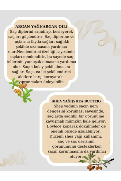 ELLESTY Argan Yağı Saç Kremi 900ml - Resim 3