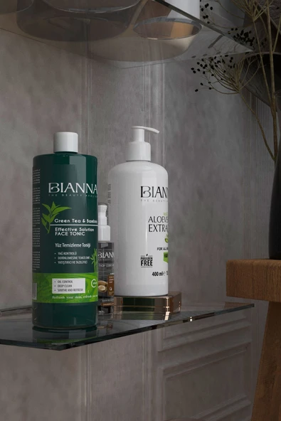 Bianna Tonik C Vitaminli Bambulu ve Yeşil Çaylı Yüz Temizleme Toniği - 400ml - 3