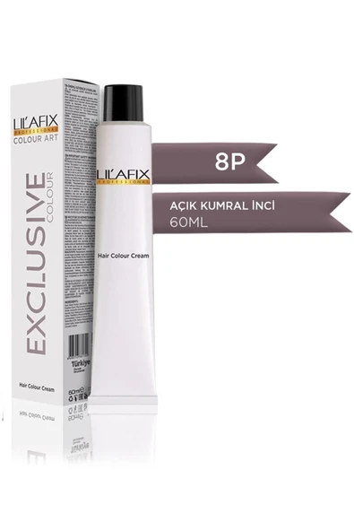 Lilafix Krem Tüp Saç Boyası 8p Açık Kumral Inci 60 Ml ürün görseli 1