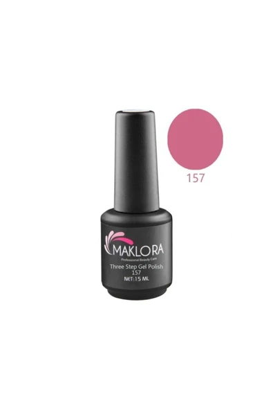 Maklora Pembe Kalıcı Oje 15ml