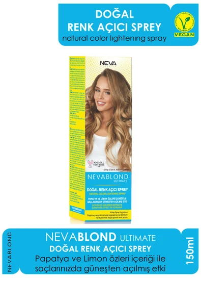 NEVA KOZMETİK Doğal Renk Açıcı Papatya Özü Sprey 150 ml