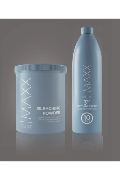 MAXX DELUXE Oryal 2000 Gr Oksidan 10 Volum 1000 Ml