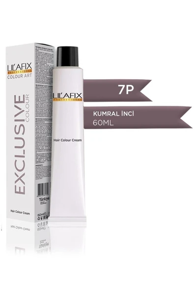 Lilafix Krem Tüp Saç Boyası 7p Kumral Inci 60 Ml - 2