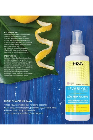 NEVA KOZMETİK Doğal Renk Açıcı Papatya Özü Sprey 150 ml - Resim 2