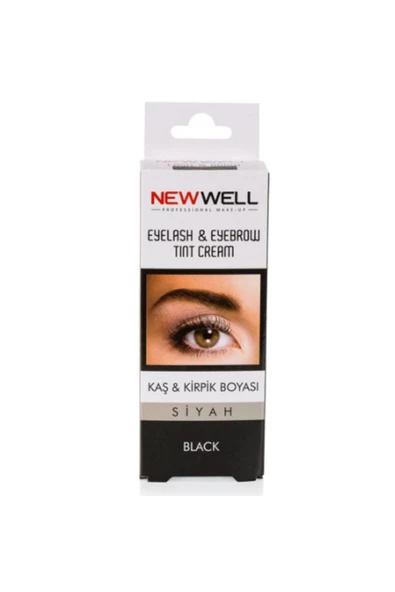 New Well Makeover Black Kaş Kirpik Boyası Siyah 15 ML - 2