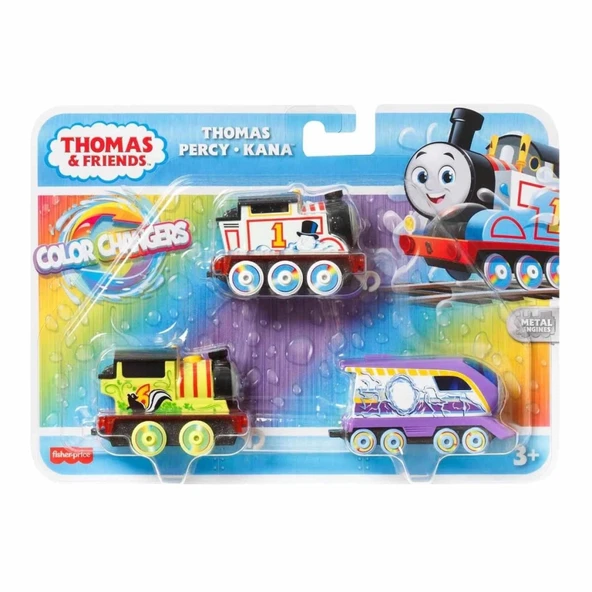 Thomas ve Arkadaşları Renk Değiştiren Küçük Trenler 3'lü Paket - 3
