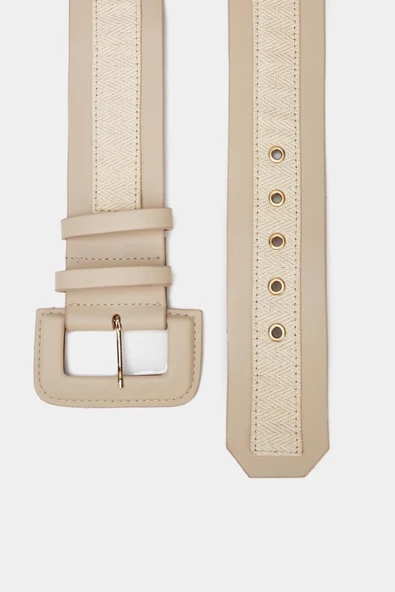 Perspective Minimalist Geniş Kadın Kemer - Günlük & Özel Günler İçin - 5
