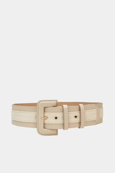 Perspective Minimalist Geniş Kadın Kemer - Günlük & Özel Günler İçin - 7