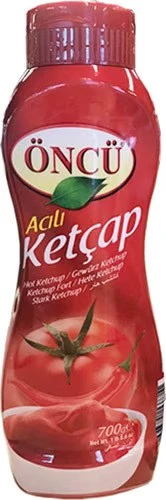 Öncü Ketçap 700 G Acılı x 4 Adet - 2