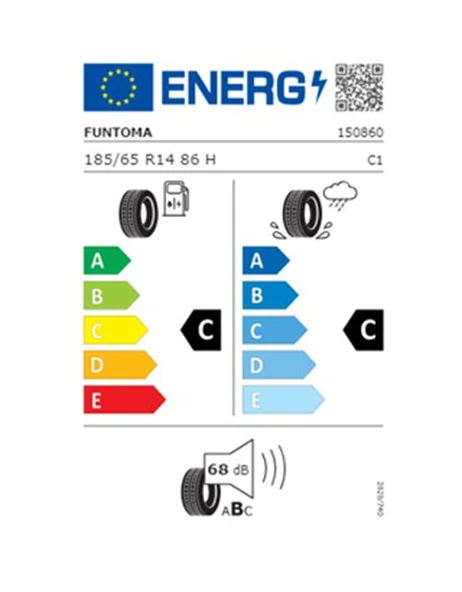 Funtoma 185/65 R14 TL 86H ROADFUN  Yaz Lastiği (Üretim Tarihi:2025) - 2